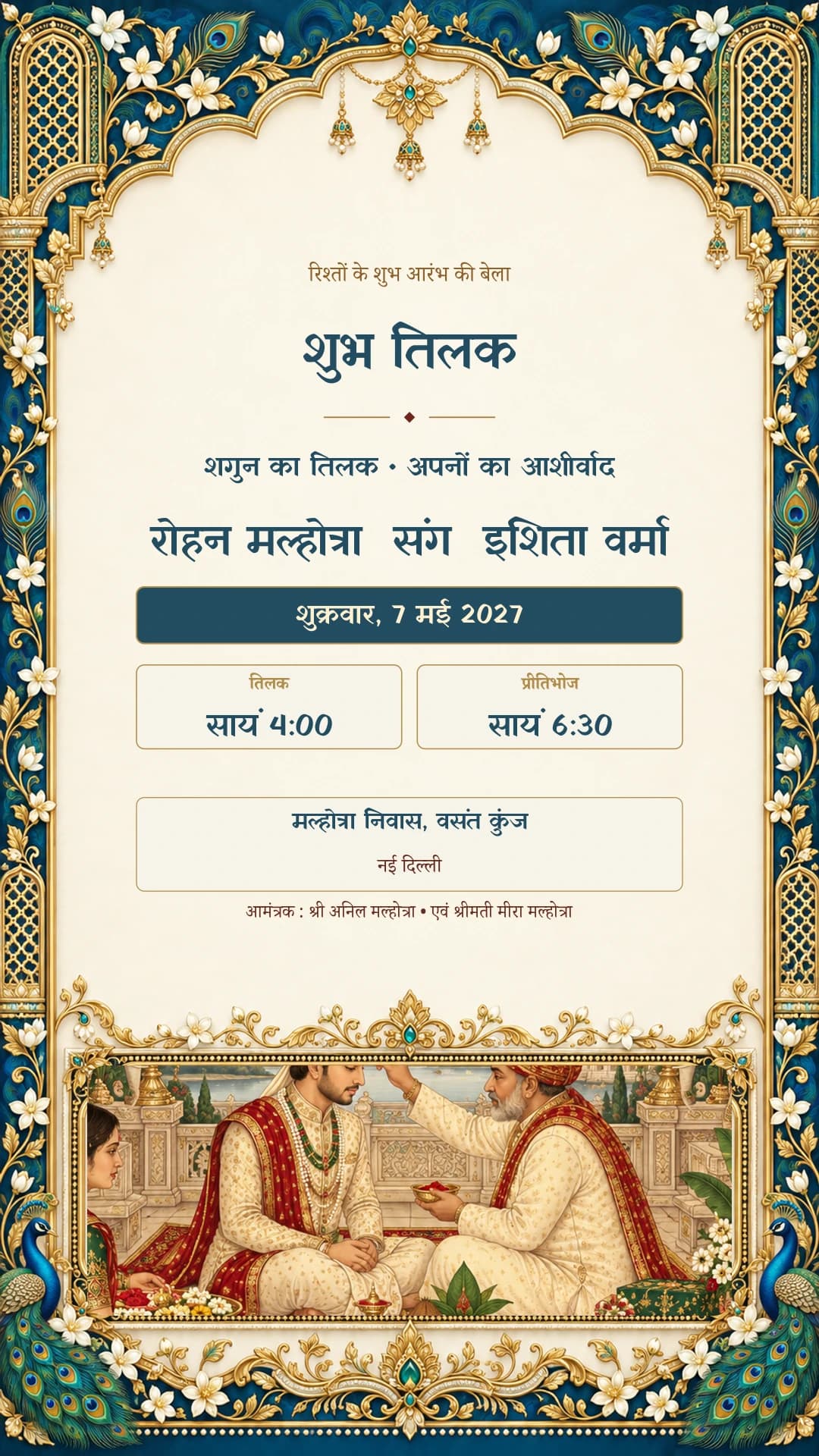 शुभ तिलक